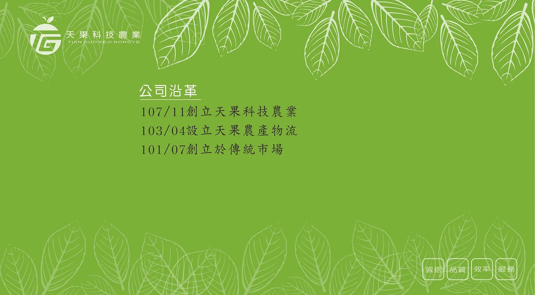 公司沿革